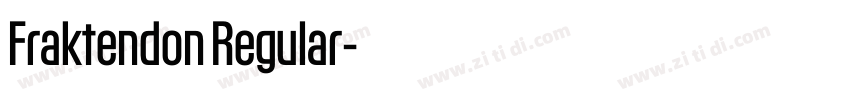 Fraktendon Regular字体转换 Fraktendon Regular字体转换
